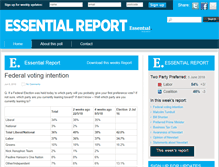 Tablet Screenshot of essentialvision.com.au